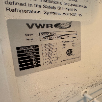 VWR Upright Refrigerator image 1